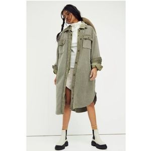 Free People Long Ruby Jacket